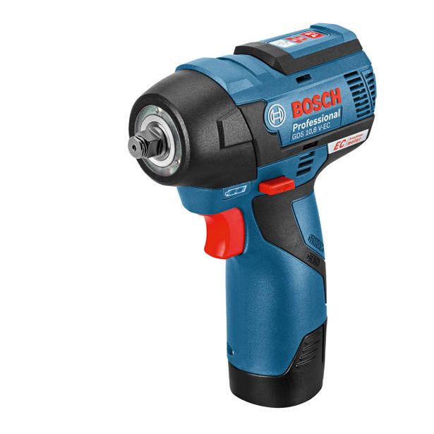 Akkuiskumutterinväännin Bosch Professional GDS 12V-115 Solo, ilman akkua + L-Boxx