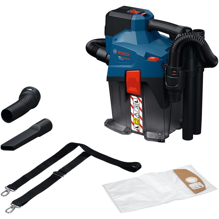 Akkuimuri Bosch Professional GAS18V-6LS Solo, 18V, ilman akkua