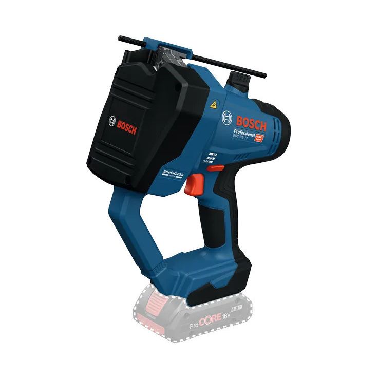 Akkukierretankoleikkuri Bosch Professional GGC 18V-12 Solo, 18V, ilman akkua + L-Boxx