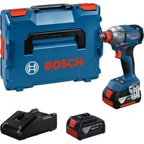 Akkuiskumutterinväännin Bosch Professional GDX 18V-285, 18V, 2x4.0Ah akuilla