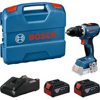 Akkuporakone Bosch Professional GSR 18V-65, 18V, 2x5.0Ah akuilla + L-Case, Verkkokaupan poistotuote
