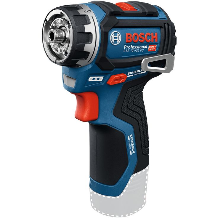 Akkuporakone Bosch Professional GSR 12V-32 FC Solo, 12V, ilman akkua