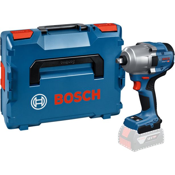 Akkuiskumutterinväännin Bosch Professional GDS 18V-780 Solo, 18V, ilman akkua + L-Boxx