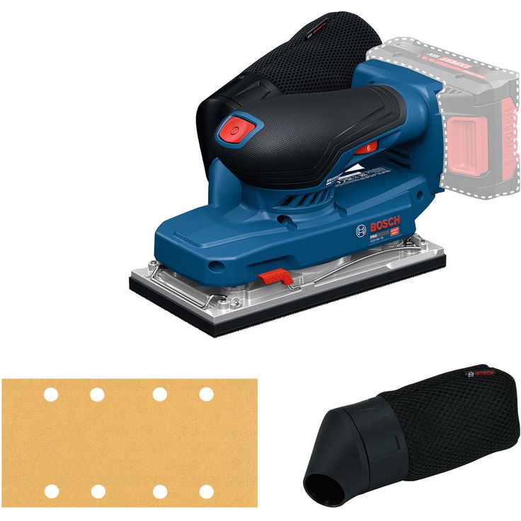 Akkutasohiomakone Bosch Professional GSS 18V-18 Solo, 18V, ilman akkua