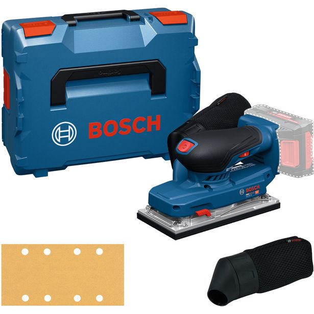 Akkutasohiomakone Bosch Professional GSS 18V-18 Solo, 18V, ilman akkua + L-Boxx