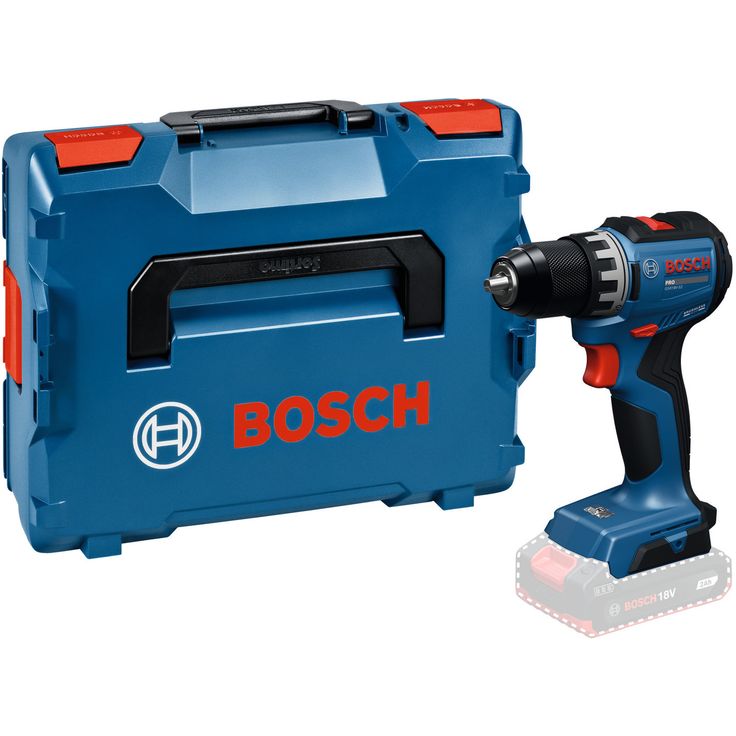 Akkuporakone Bosch Professional GSR18V-52 Solo, 18V, ilman akkua + L-Boxx