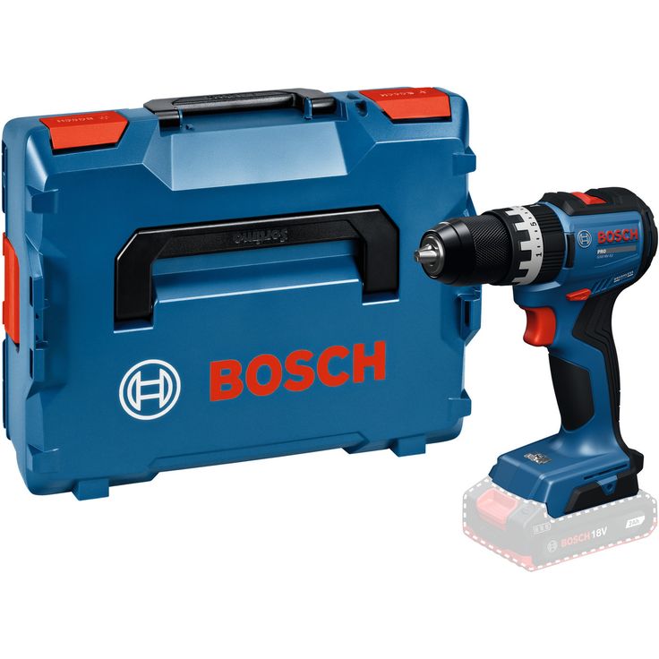 Akkuiskuporakone Bosch Professional GSB18V-52 Solo, 18V, ilman akkua + L-Boxx