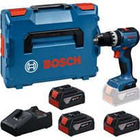 Akkuiskuporakone Bosch Professional GSB18V-52, 18V, 3x5.0Ah akuilla + L-Boxx