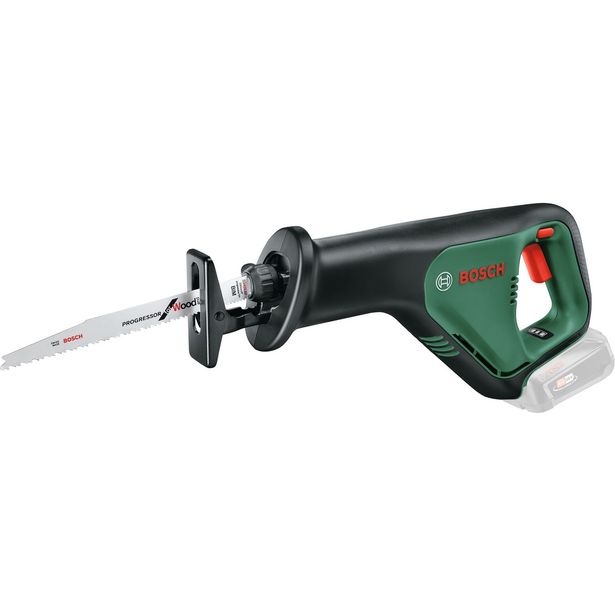 Akkupuukkosaha Bosch Advanced Recip 18 solo, ilman akkua