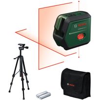 Linjalaser Bosch UniversalLevel 2 + TT120 säilytystasku, 2xAA-paristot