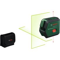 Linjalaser Bosch AdvancedLevel 2G, vihreä, 3.6V, USB-ladattava