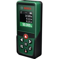 Laseretäisyysmittalaite Bosch PLM50-23, 2xAAA-paristoilla