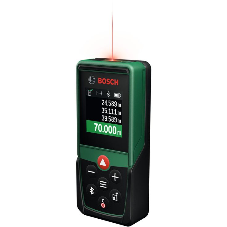 Laseretäisyysmittalaite Bosch PLM70-23C, 2xAAA-paristoilla