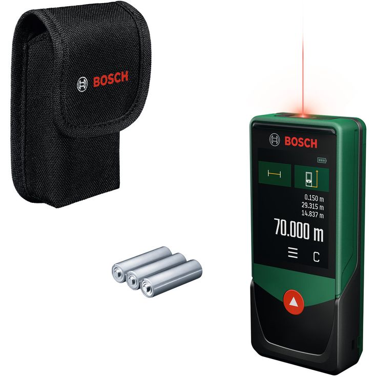 Laseretäisyysmittalaite Bosch PLM70-27, 2xAAA-paristoilla