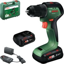 Akkuporakone Bosch PSR18V-60, 18V, 2x2.5Ah akuilla + salkku