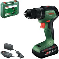 Akkuiskuporakone Bosch PSB18V-60, 18V, 2.5Ah akulla + salkku