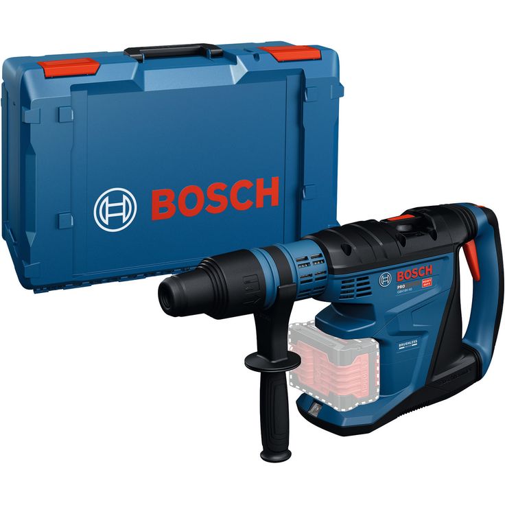 Akkuporavasara Bosch Professional GBH18V-40 BiTurbo Solo, 18V, ilman akkua + XL-Boxx