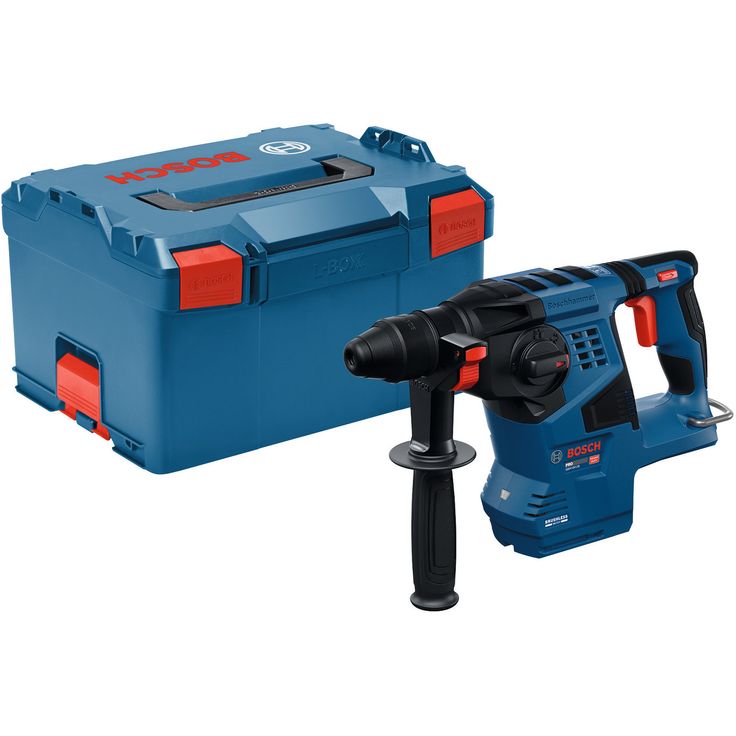 Akkuporavasara Bosch Professional GBH18V-28 Solo, 18V, ilman akkua + L-Boxx