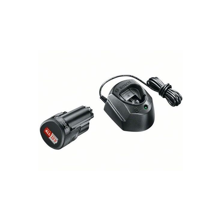 Akku ja laturi Bosch Power for ALL 12V, 1.5Ah