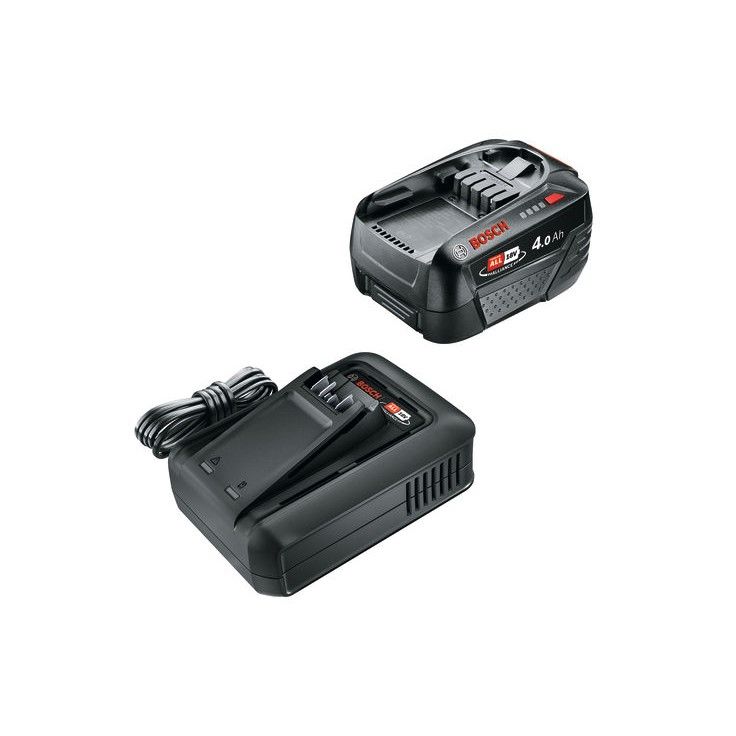 Akku- ja laturipaketti Bosch Power for ALL 18V, sis. AL 18V-44 laturi +1 x4.0Ah akku