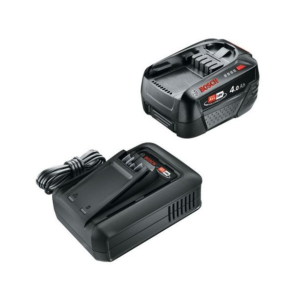 Akku- ja laturipaketti Bosch Power for ALL 18V, sis. AL 18V-44 laturi +1 x4.0Ah akku