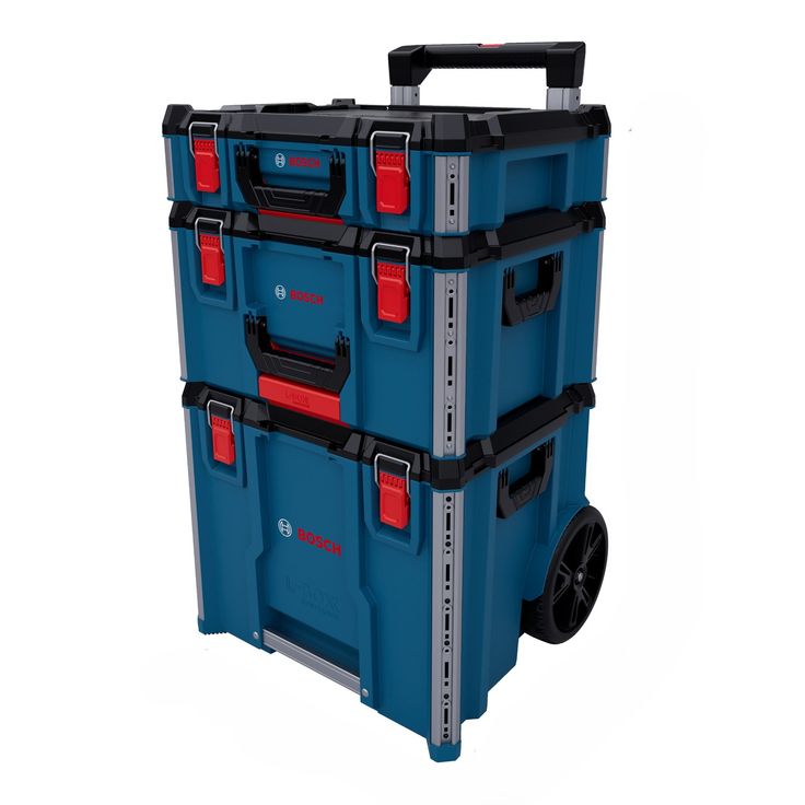 Säilytysjärjestelmä Bosch Professional L-Boxx Contractor, 3-osainen
