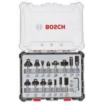 Jyrsinteräsarja Bosch Professional HM Mixed Application, 8mm, 15 osaa