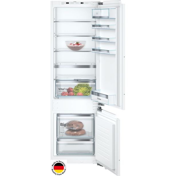 Jääkaappipakastin Bosch Serie 6 KIS87AFE0, 56cm, integroitava