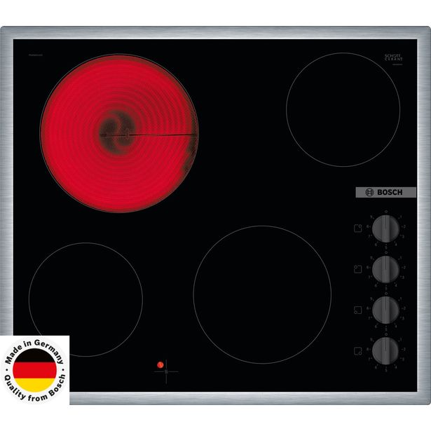 Keraaminen liesitaso Bosch Serie 2 PKE645CA2E, 60cm, musta