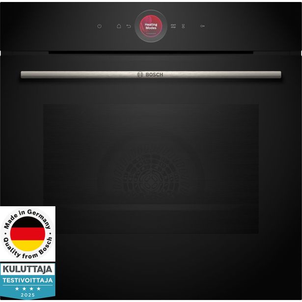 Pyrolyysiuuni Bosch Serie 8 HBG7742B1 60cm musta