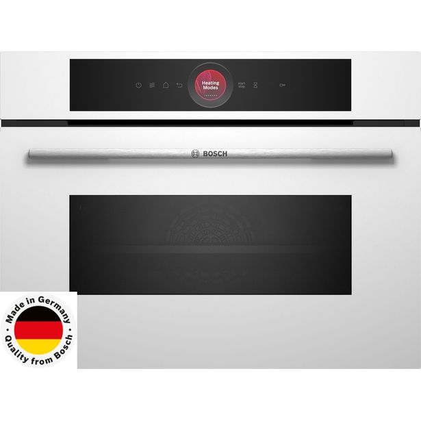 Yhdistelmämikroaaltouuni Bosch Serie 8 CMG7241W1 60cm valkoinen