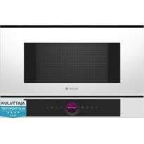 Mikroaaltouuni Bosch Serie 8 BFL7221W1 60cm valkoinen integroitava