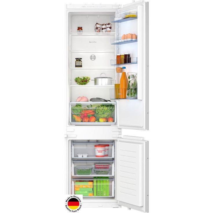 Jääkaappipakastin Bosch Serie 2 KIN96NSE0 54cm integroitava