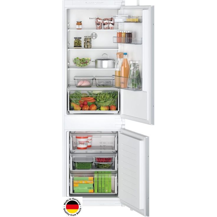 Jääkaappipakastin Bosch Serie 2 KIN86NSE0 54cm integroitava