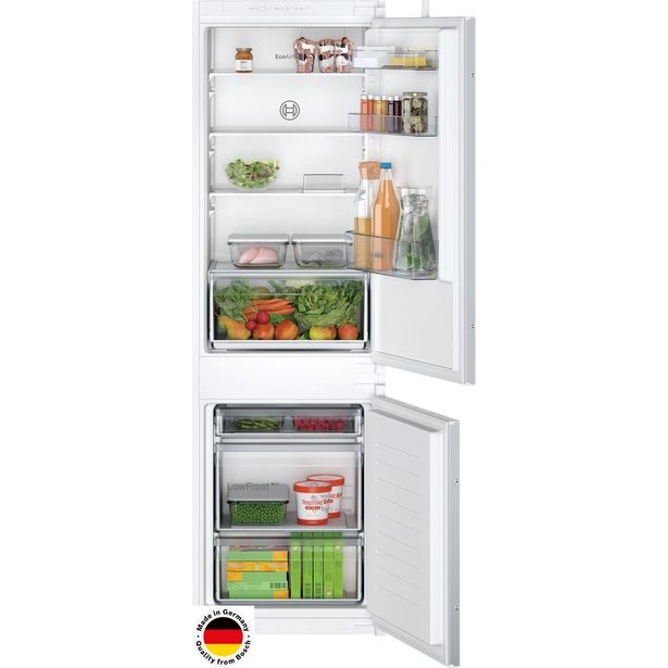 Jääkaappipakastin Bosch Serie 2 KIV865SE0 54cm integroitava