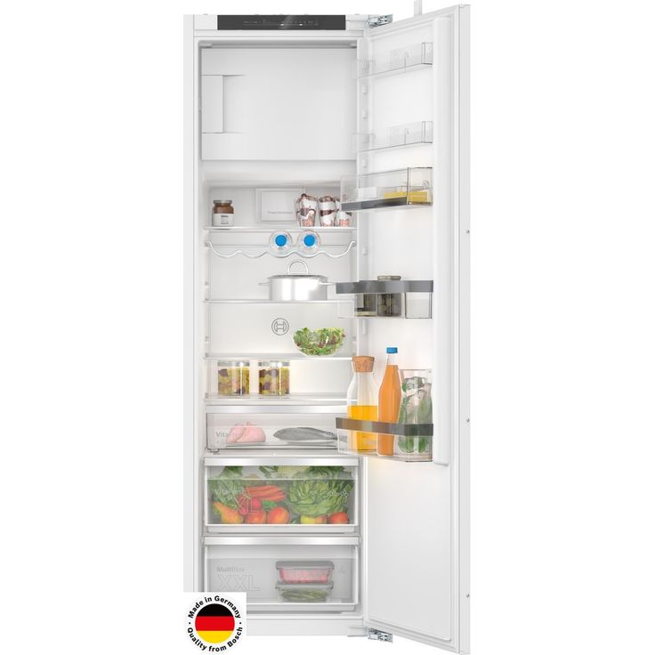 Jääkaappi pakastelokerolla Bosch Serie 6 KIL82ADD0 56cm integroitava