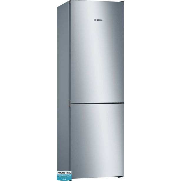 Jääkaappipakastin Bosch Serie 4 KGN36VLED 60cm teräs