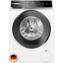 Edestä täytettävä pesukone Bosch WGB254A0SN Series 8, 60cm, 10kg, 1400rpm, valkoinen