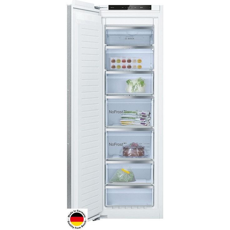 Kaappipakastin Bosch GIN81ACE0, Serie 6, 55.8cm, 212l, integroitava