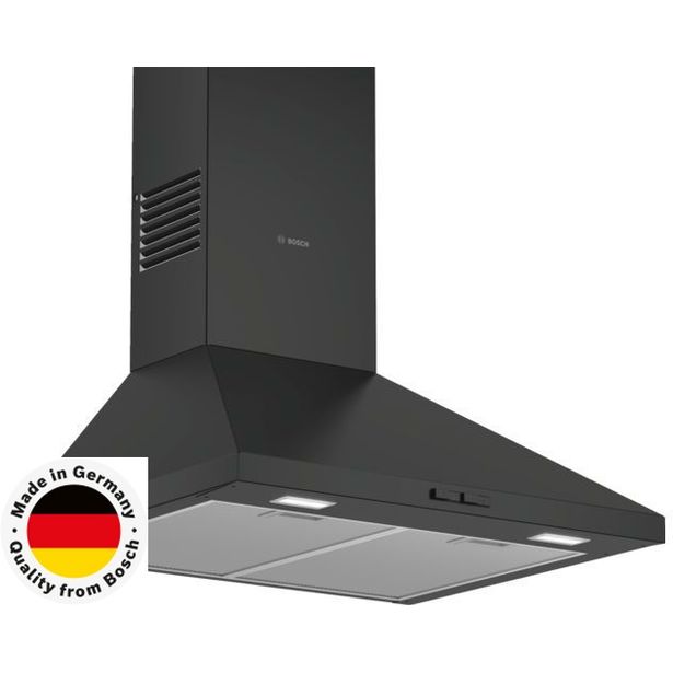 Liesituuletin Bosch Serie 2 DWP64BC60, 60cm, musta