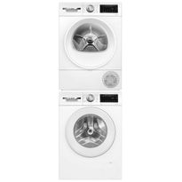 Pesukone ja kuivausrumpu Bosch WGG254ZASN-WQG2420ASN Serie 6, 10/8kg, valkoinen
