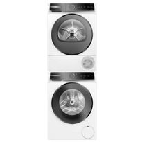 Pesukone ja kuivausrumpu Bosch WGB244A0SN-WQB245ALSN Serie 8, 9/9kg, valkoinen
