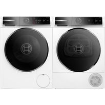 Pesukone ja kuivausrumpu Bosch - WGB256A1SN-WQB246DASN, 10/9kg, Serie 8 WiFi