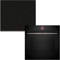 Keittiöpaketti Bosch - HBG7742B1 uuni ja PIX631HC1E induktiotaso