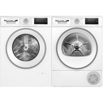 Pesukone ja kuivausrumpu Bosch - WAN2829SSN-WTH85V0SSN