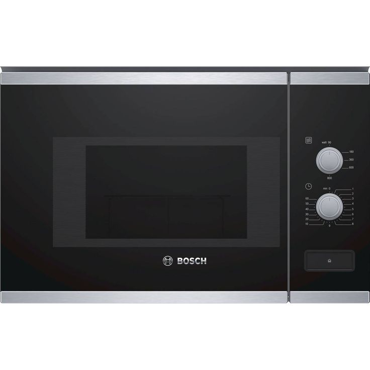 Mikroaaltouuni Bosch Serie 4 BFL520MS0, 60cm, musta/teräs