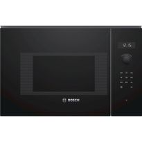 Mikroaaltouuni Bosch Serie 6 BFL524MB0, 60cm, musta, Verkkokaupan poistotuote