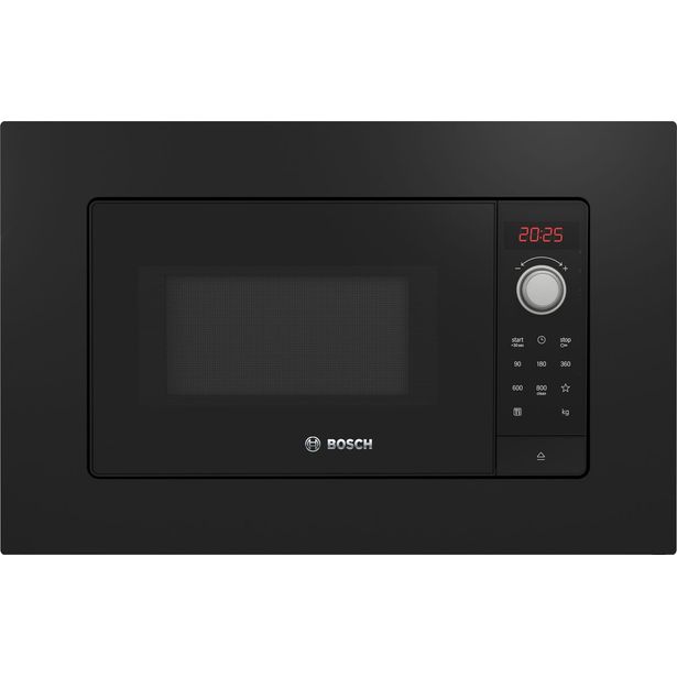 Mikroaaltouuni Bosch Serie 2 BFL623MB3 60cm musta integroitava