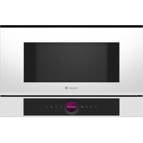 Mikroaaltouuni Bosch Serie 8 BFL7221W1 60cm valkoinen integroitava