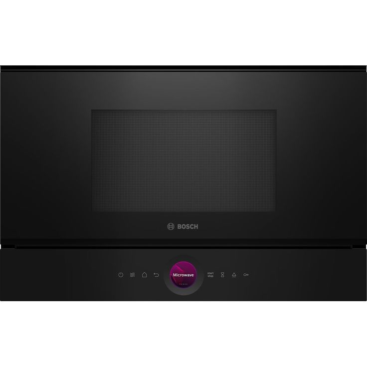 Mikroaaltouuni Bosch Serie 8 BFR7221B1 60cm musta integroitava
